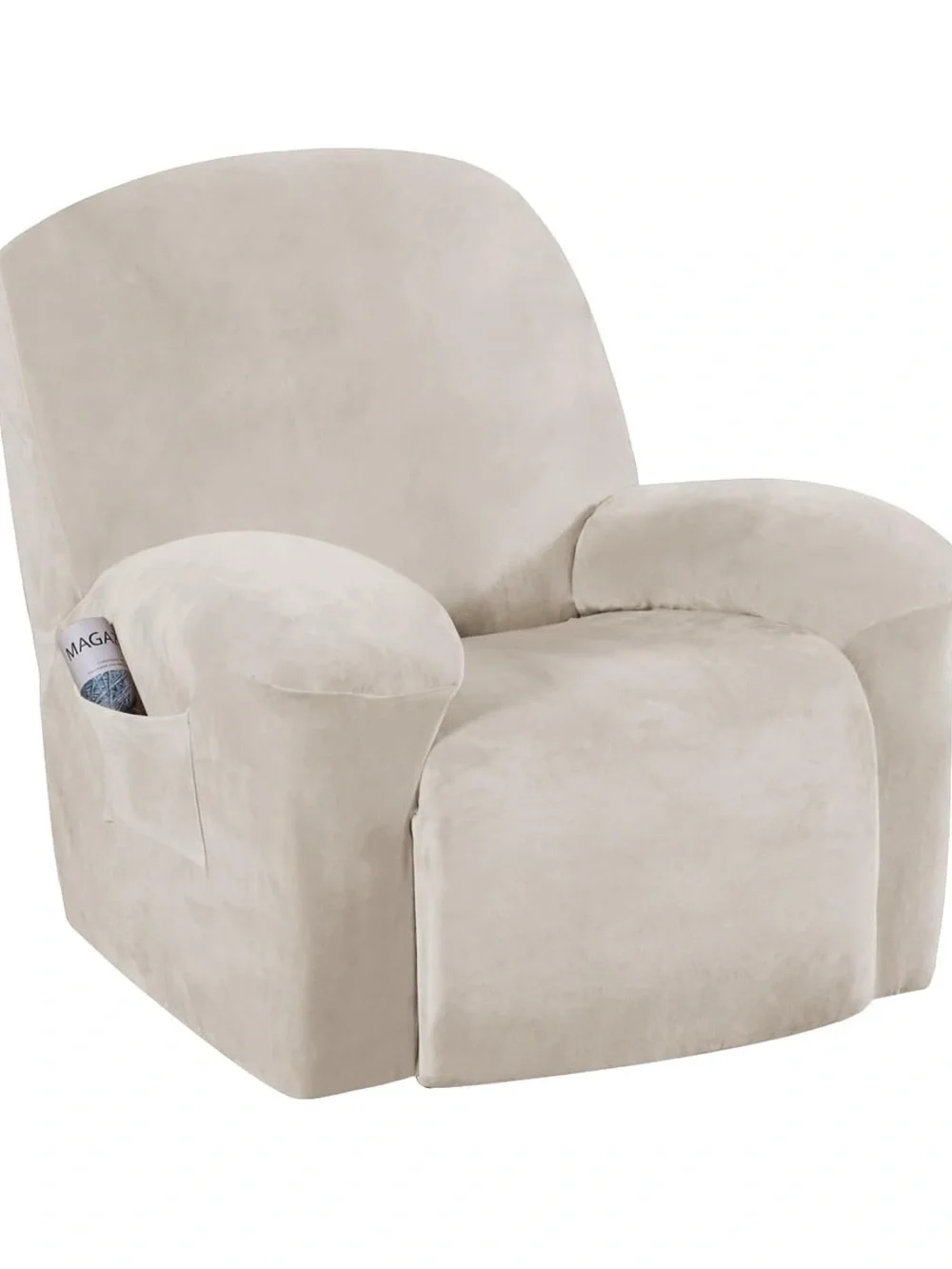New recliner cover beige French oak
